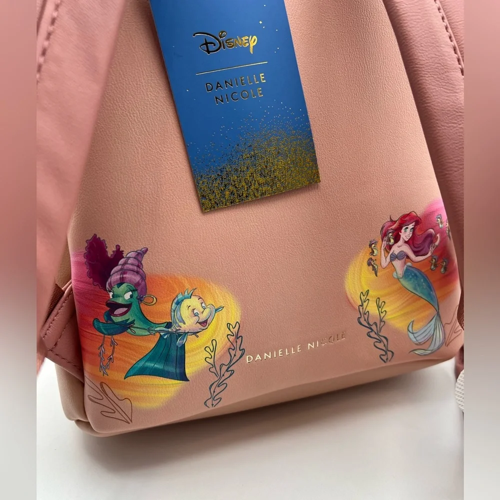 NWT‎ Danielle Nicole Little Mermaid Mini Backpack - Picture 2 of 7